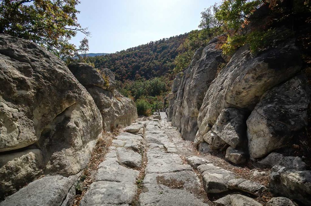 The Ancient Thracian City of Perperikon, located close to Kardzhali, Bulgaria