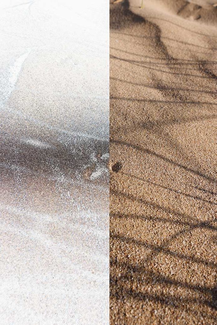 What causes field curvature in photographic lenses?