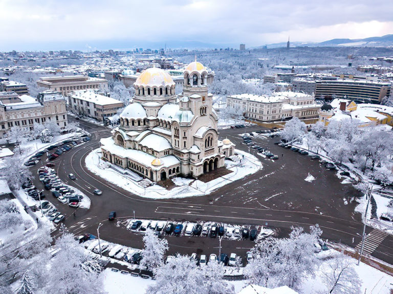 Alexander Nevsky Cathedral in Winter