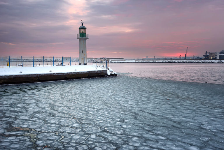 The Frozen Black Sea in Bulgaria: A Rare Winter Wonder