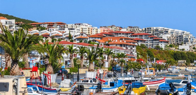 Port of Saint Vlas, Marina Dinevi, Bulgaria
