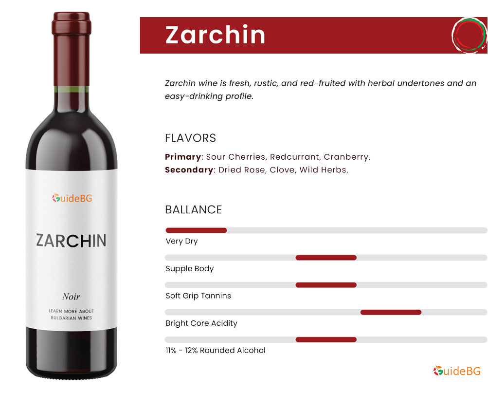 Zarchin Wine Bulgaria