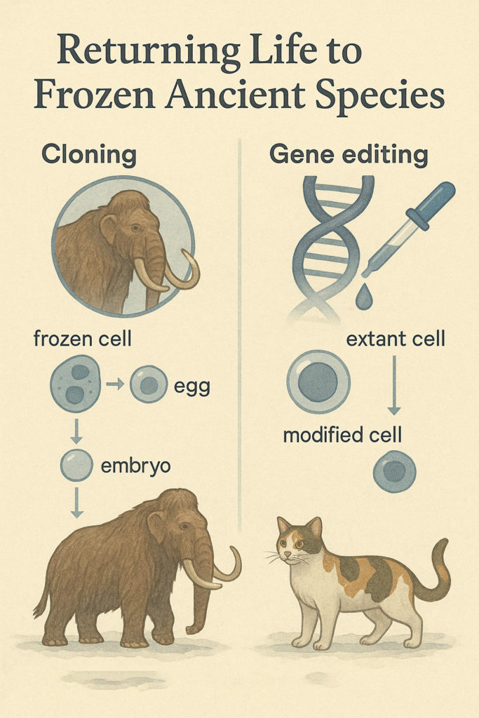 Returning Life to Frozen Ancient Species