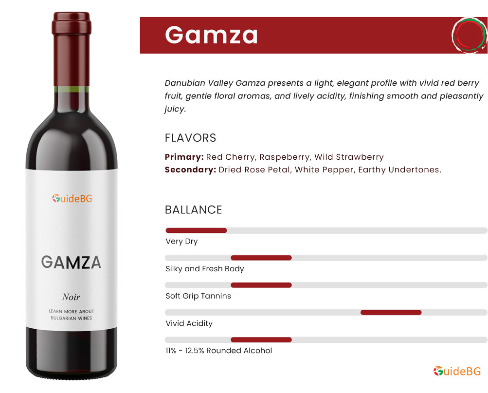 Gamza Wine Profile