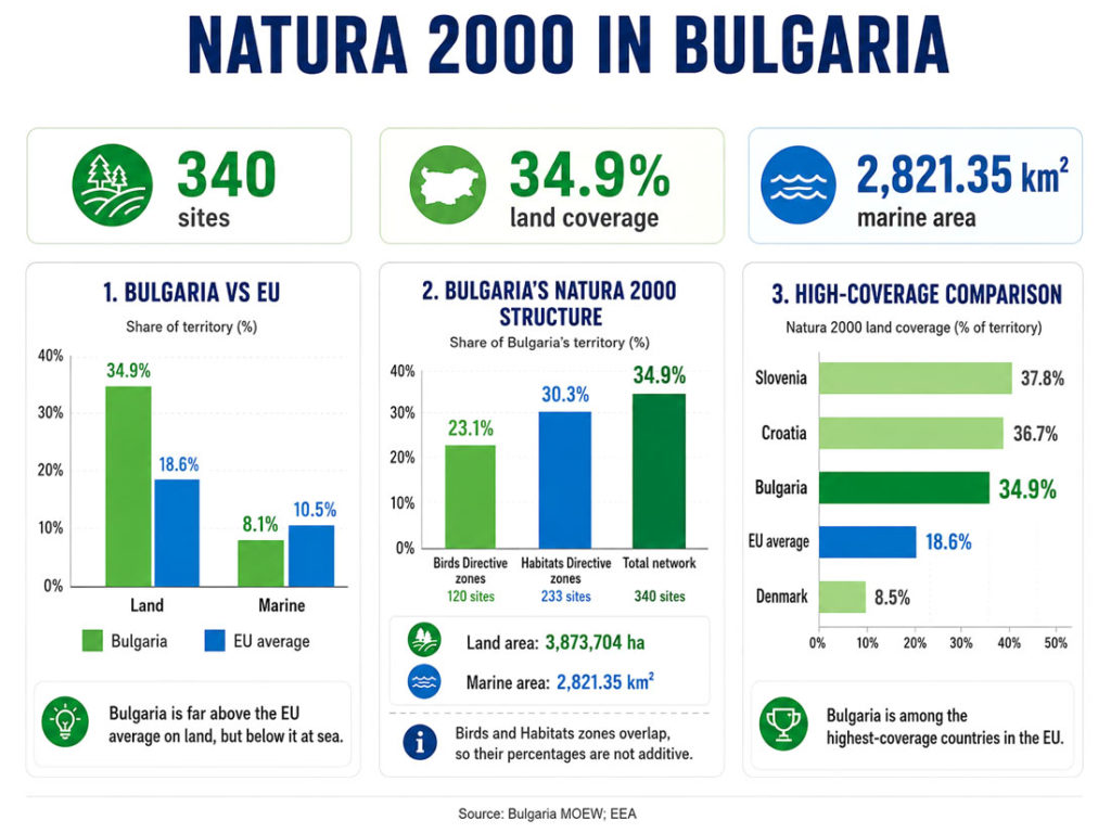 Natura 2000 in Bulgaria - Facts